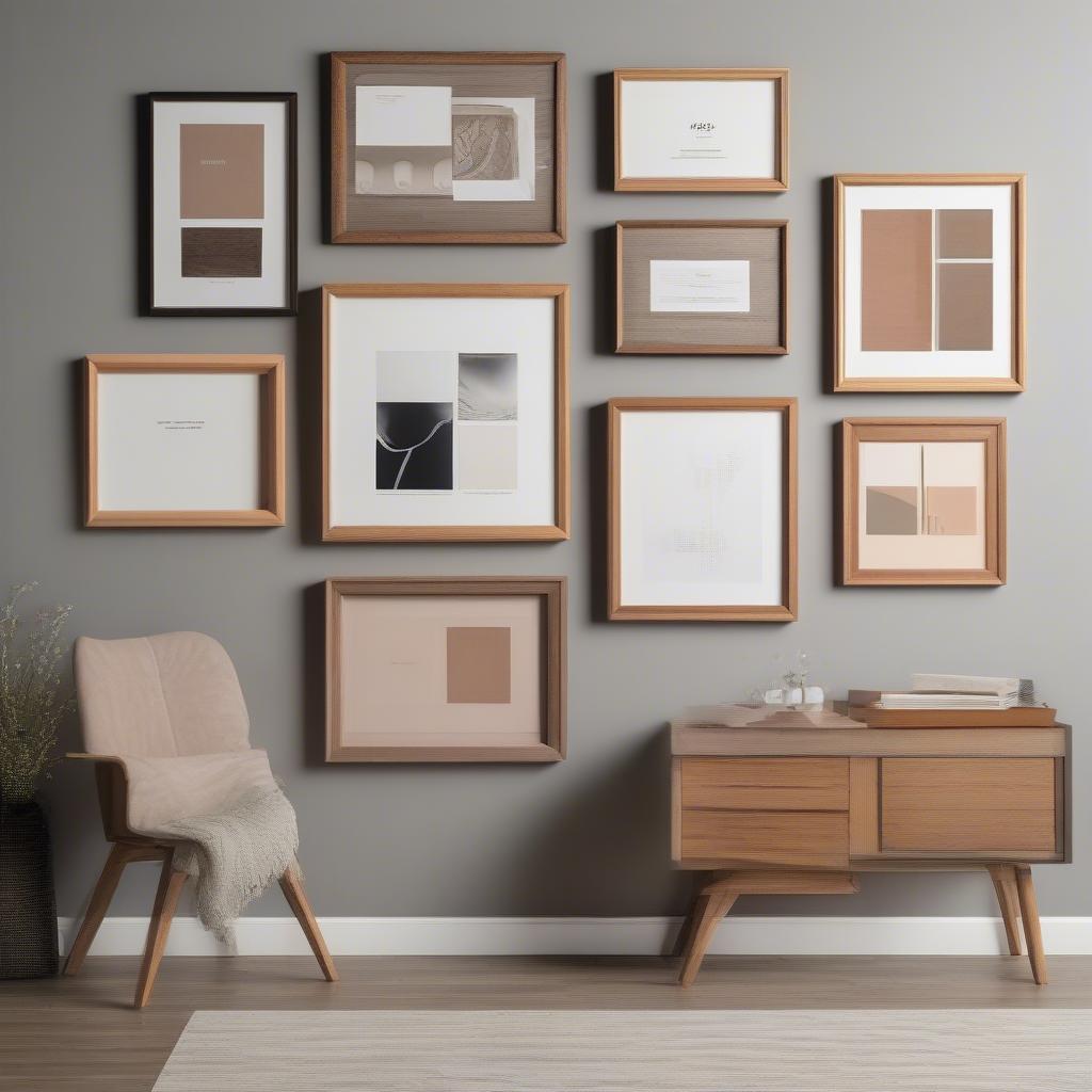 Examples of Wood Poster Frames