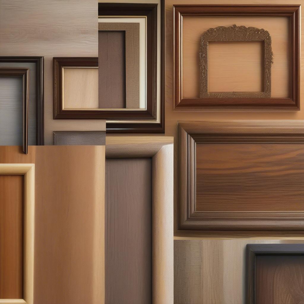 Different Finishes for Wood Poster Frames