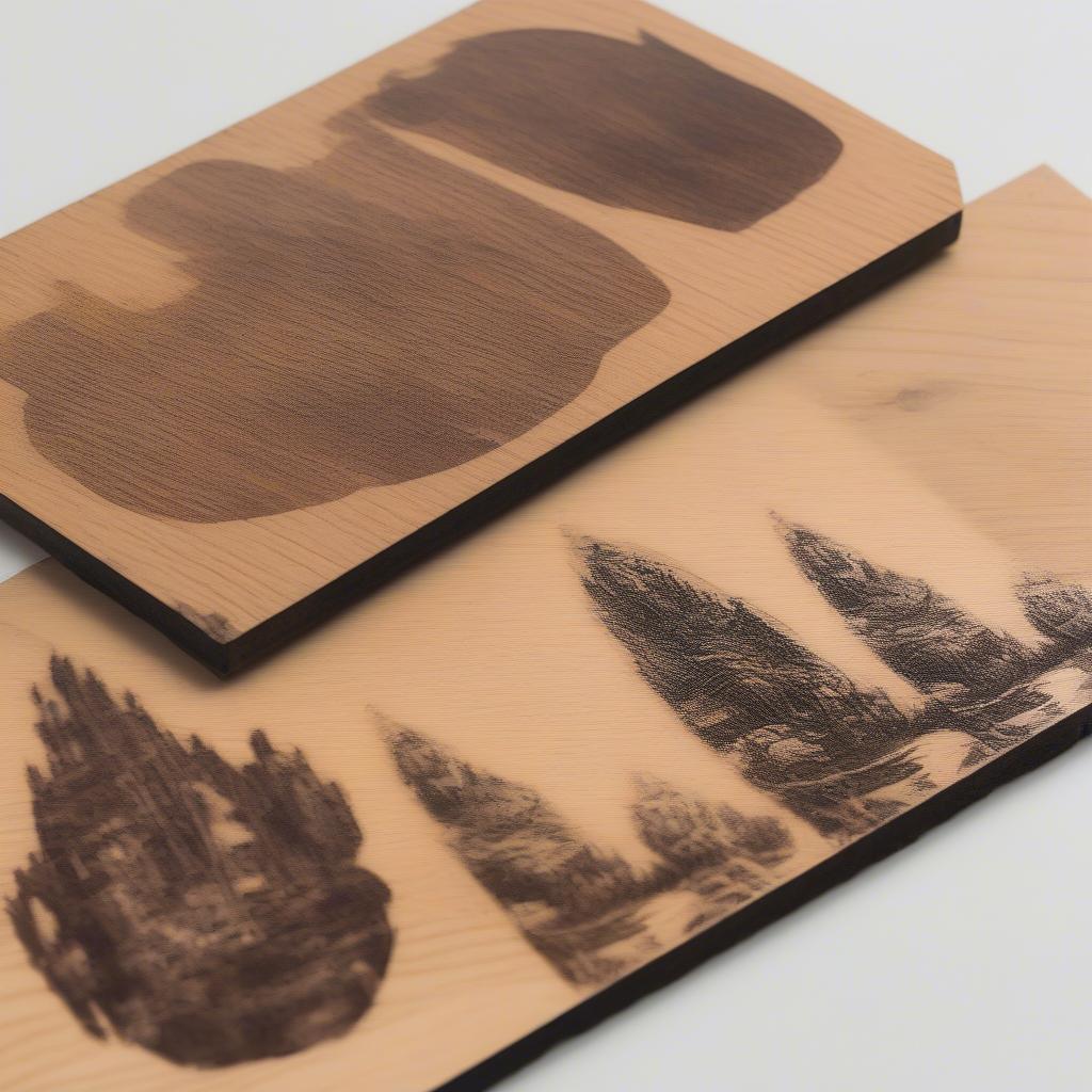 Wood Print Art Methods Comparison