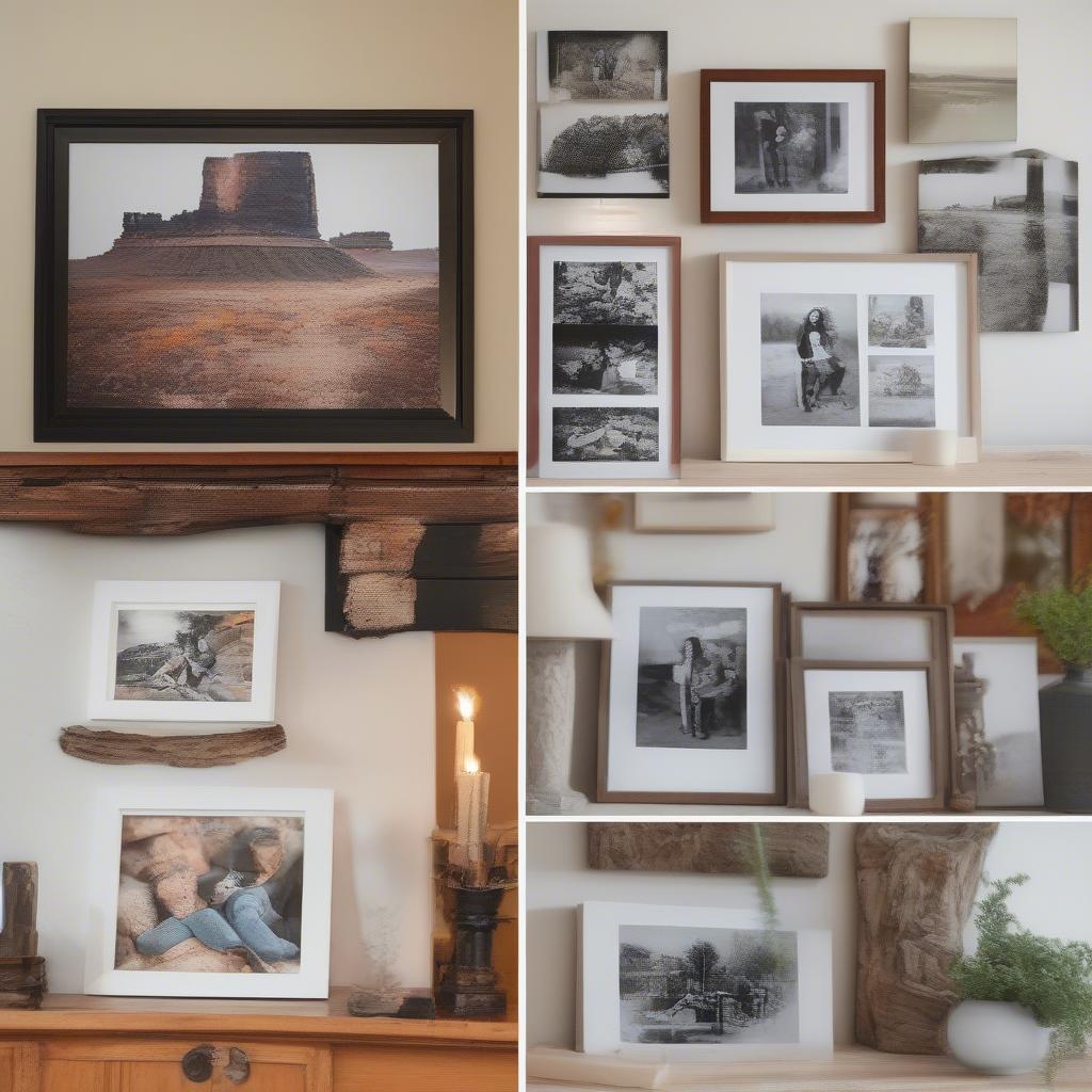 Creative Ways to Display Wood Print Photos