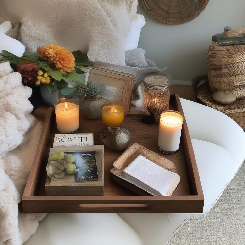 Wood Tray Styling Ideas