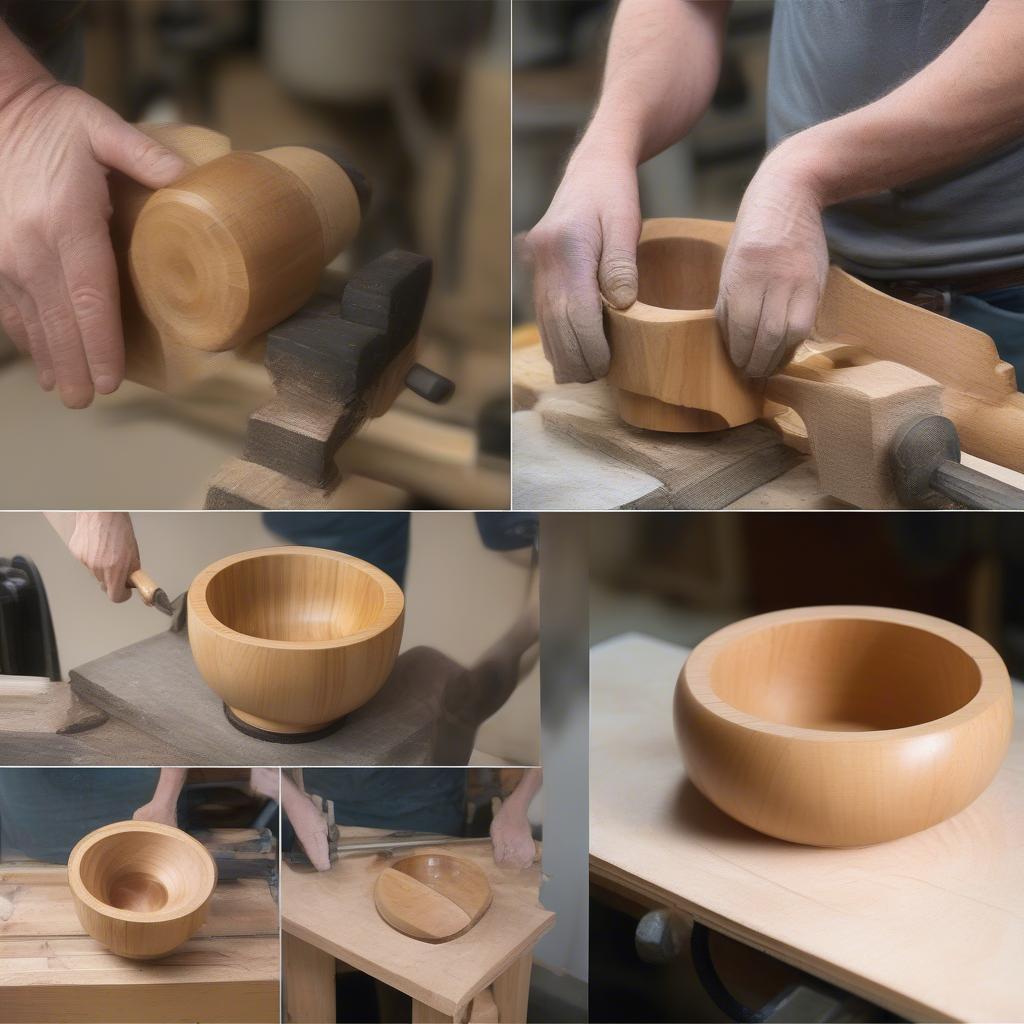 Wood Turning Process