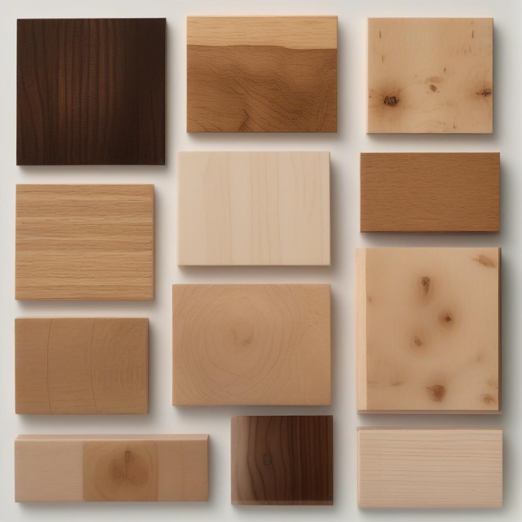 Variety of Wood for Photo Prints