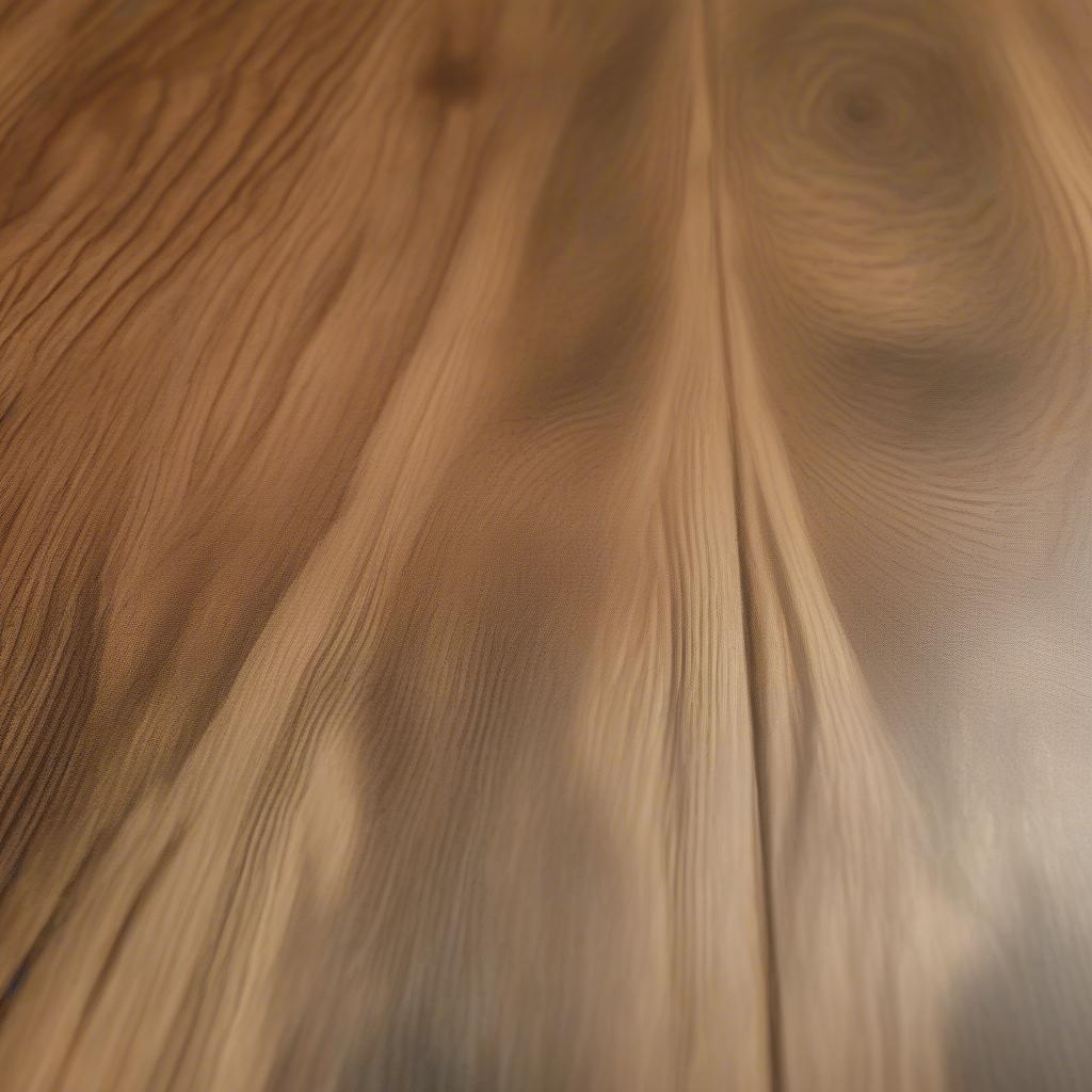 Close-up of a wooden canvas picture showcasing the wood grain and print quality