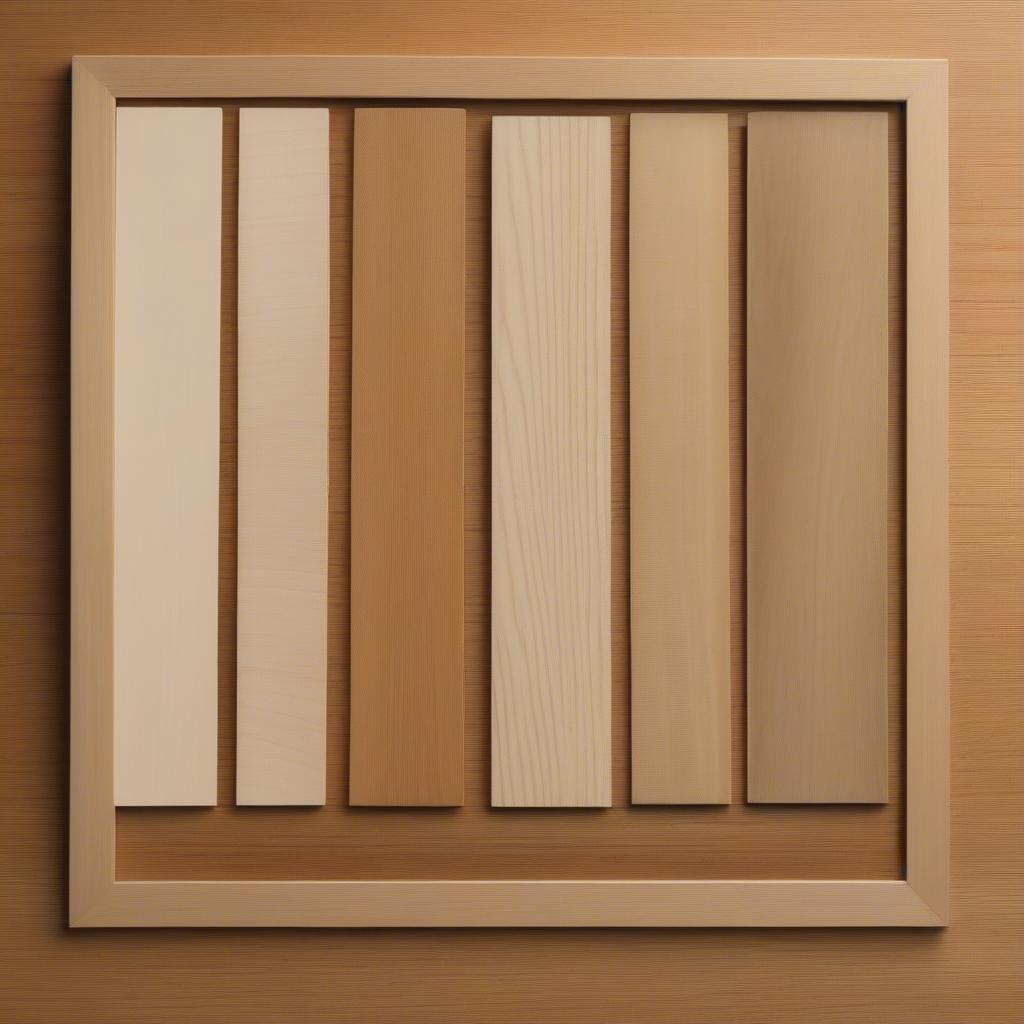 Comparing Different Wood Types for Frames