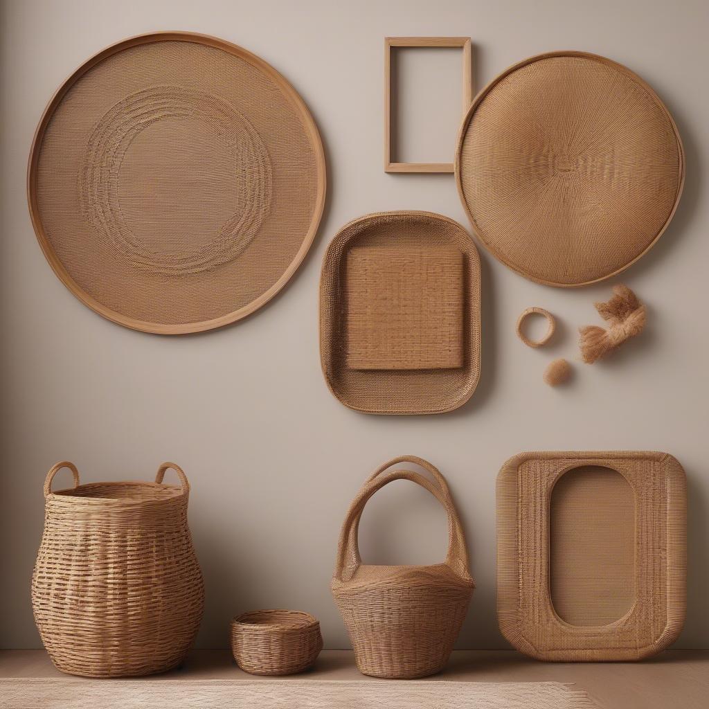 Wooden Frames for Wicker Baskets