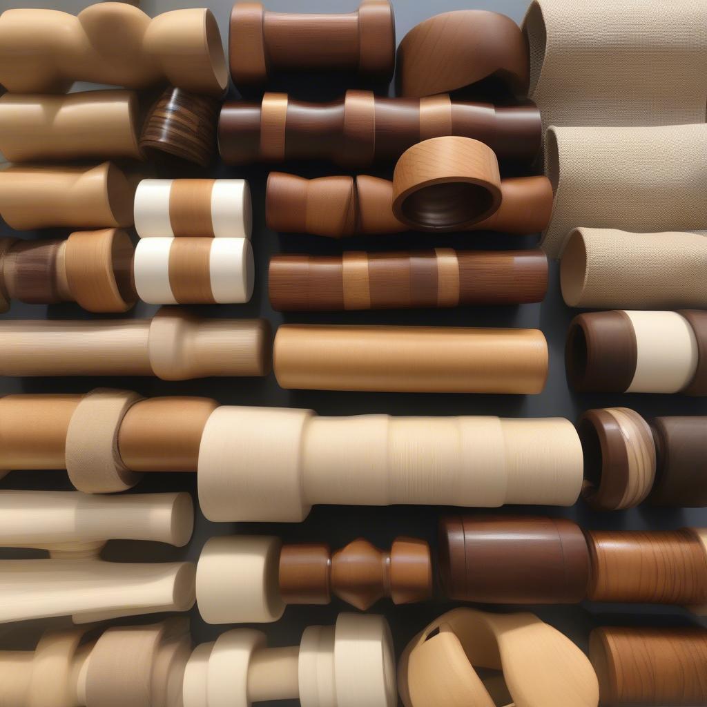 Wooden Napkin Rings in Bulk - Various Finishes