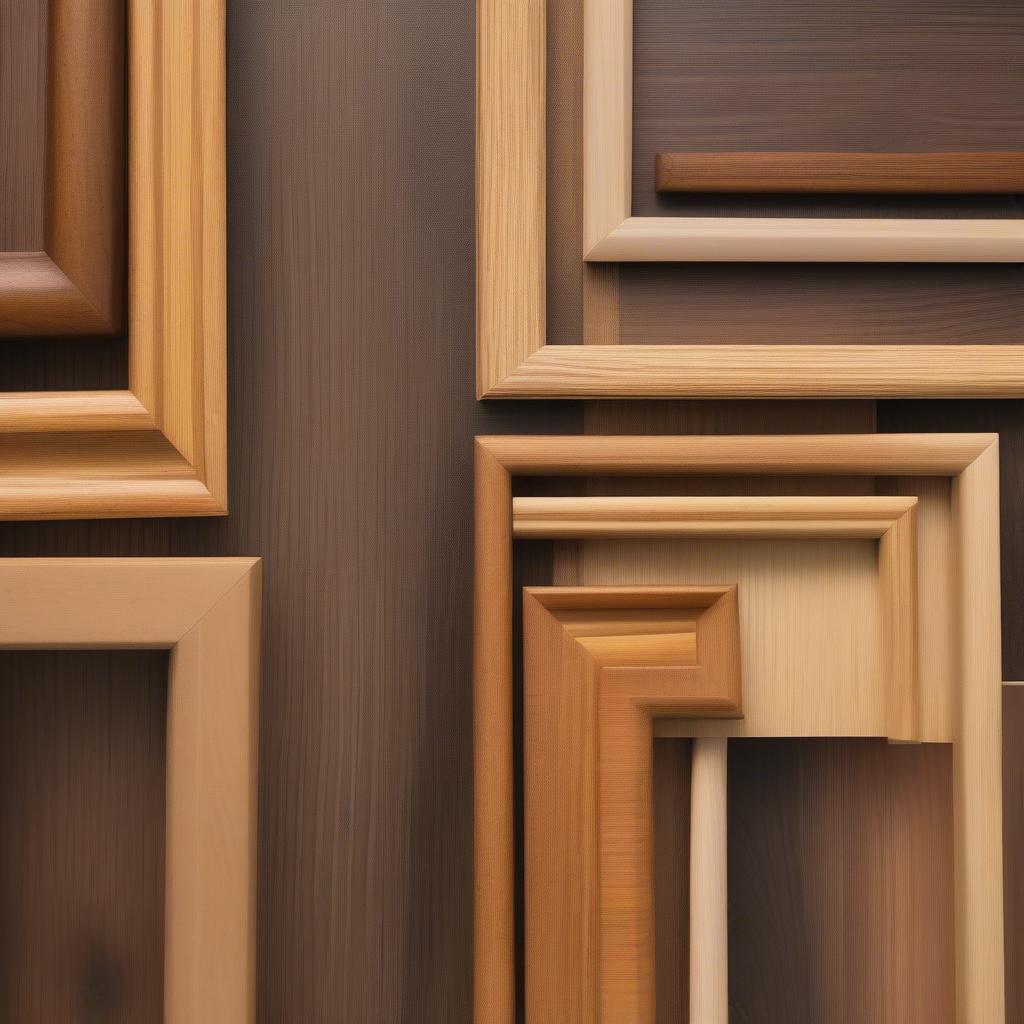 Different Wood Types for Picture Frames