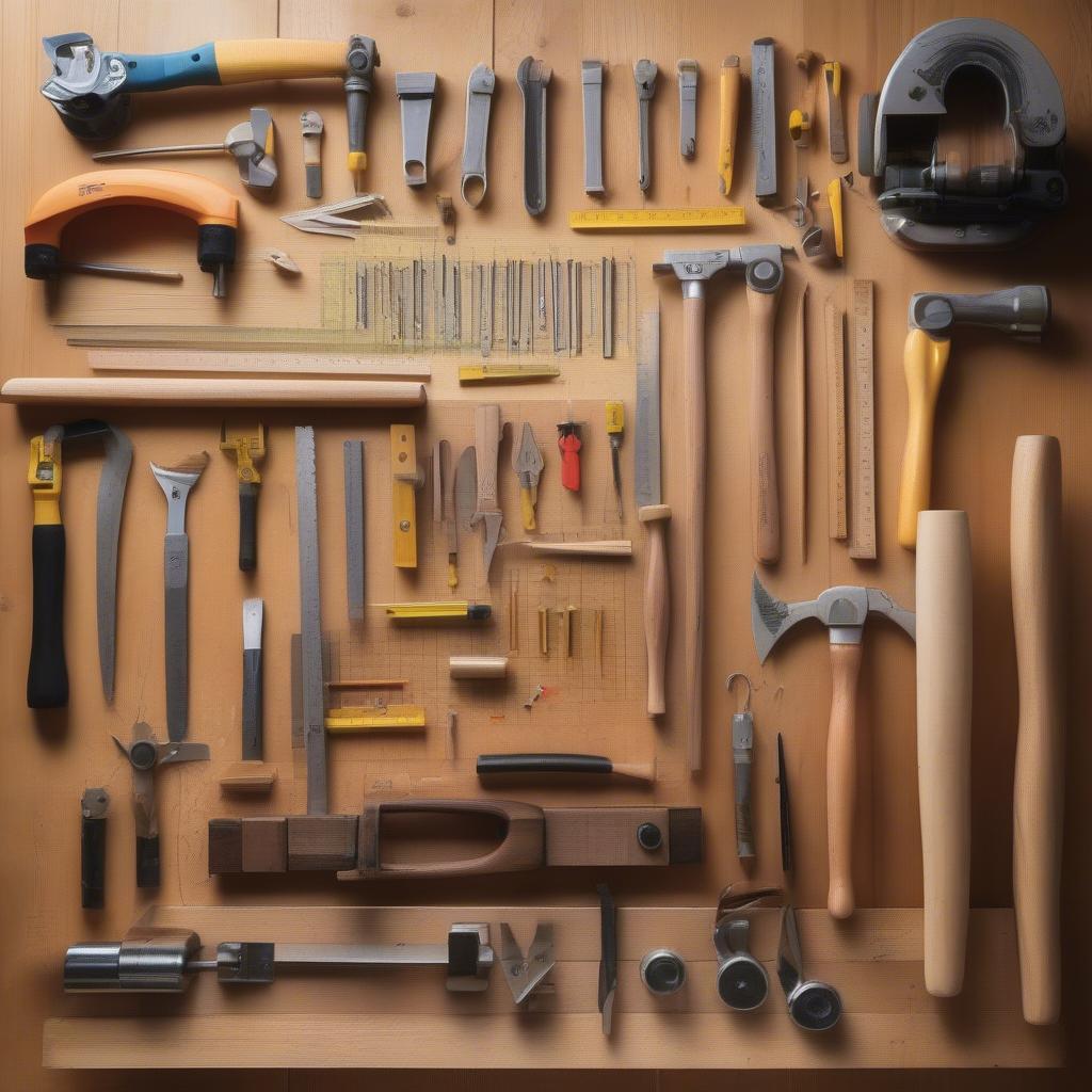 Woodworking Tools for Making Frames