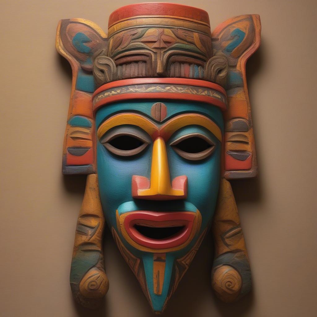 Tribal Mask Wall Art