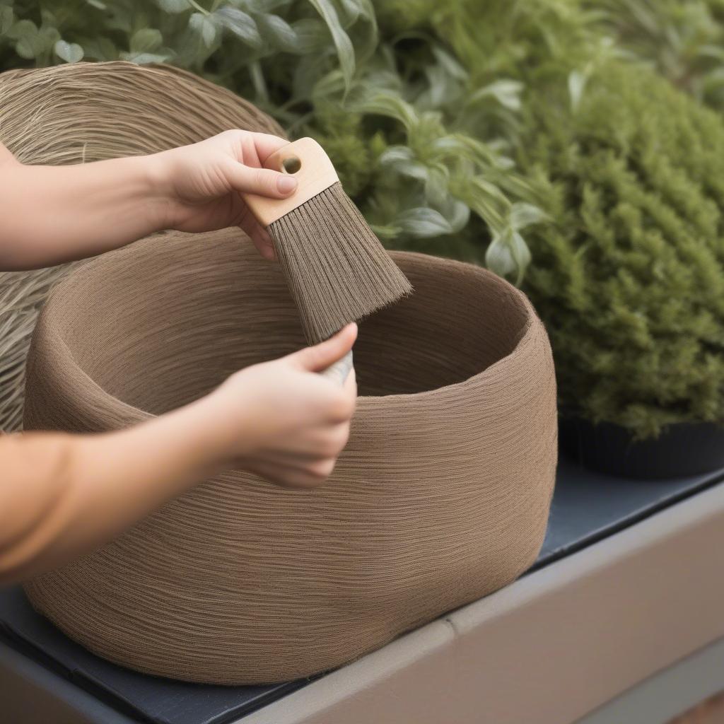 Caring for Woven Planters