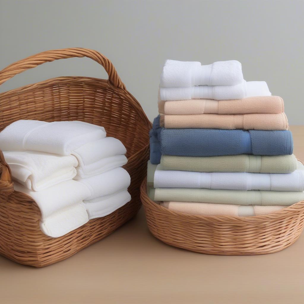 Caring for and Storing Woven Towels