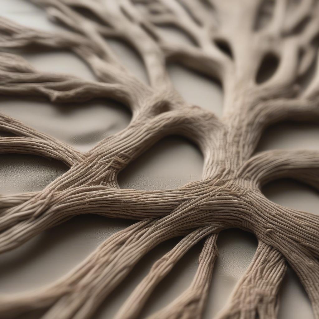 Woven Tree Wall Hanging